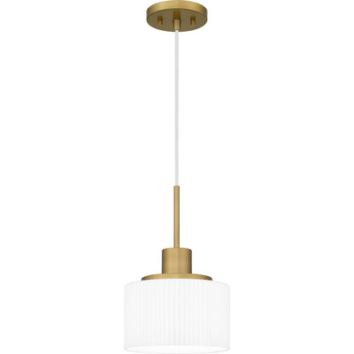 Quoizel - QPP6172AB - One Light Mini Pendant - Quoizel Piccolo Pendant - Aged Brass