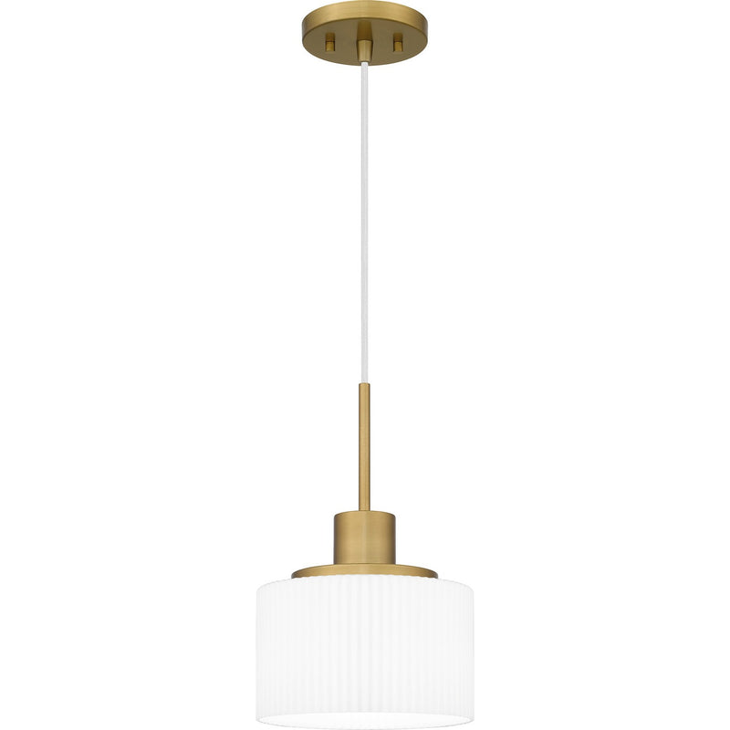 Quoizel - QPP6172AB - One Light Mini Pendant - Quoizel Piccolo Pendant - Aged Brass