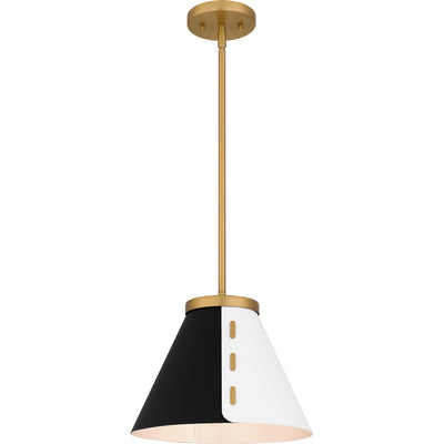 Quoizel - QP6224BWS - One Light Pendant - Quoizel Pendant - Brushed Weathered Brass