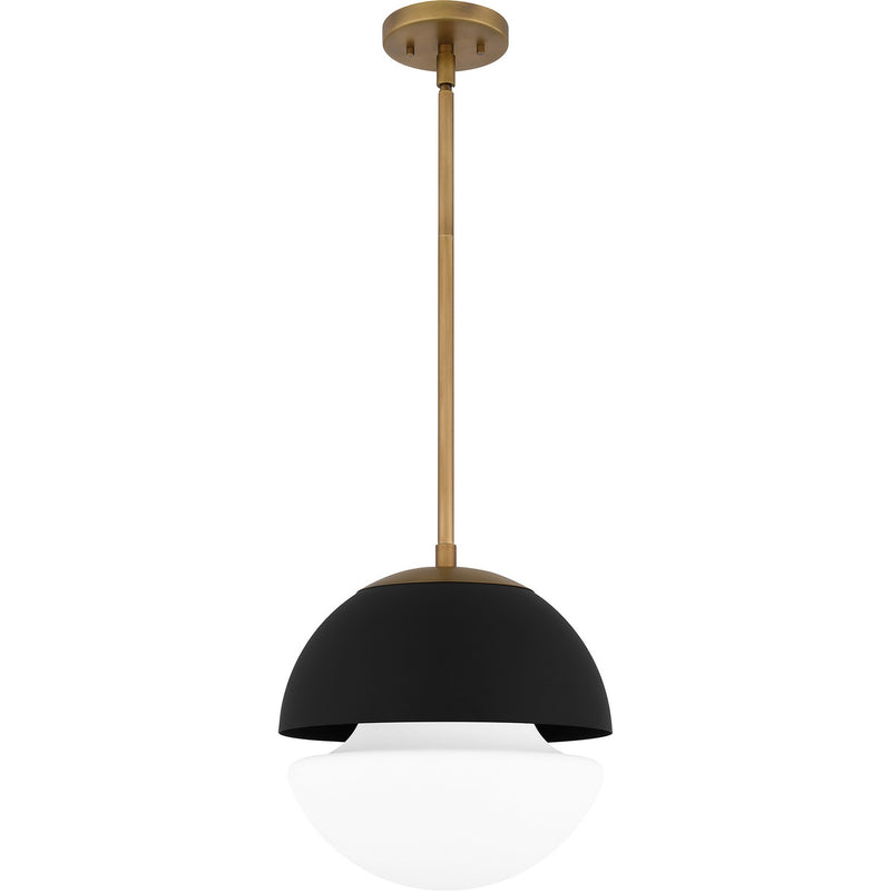 Quoizel - QPP6191WS - One Light Mini Pendant - Quoizel Piccolo Pendant - Weathered Brass