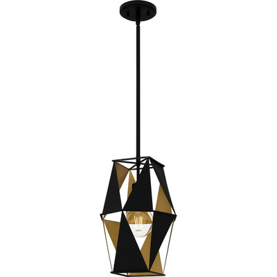 Quoizel - QPP6196MBK - One Light Mini Pendant - Quoizel Piccolo Pendant - Matte Black