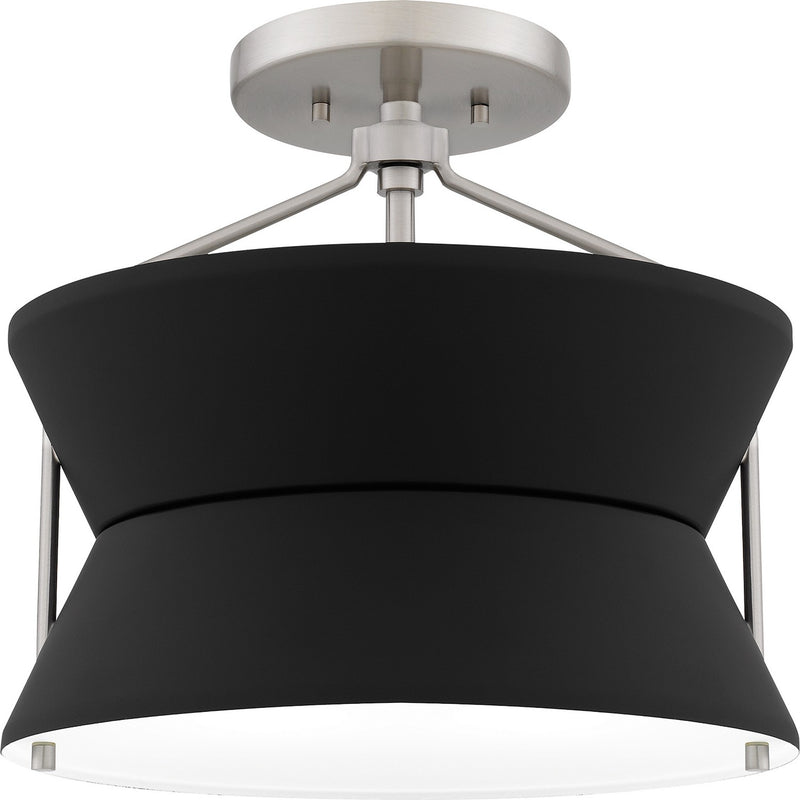 Quoizel - QSF6166BN - Two Light Semi Flush Mount - Quoizel Semi-Flush Mount - Brushed Nickel