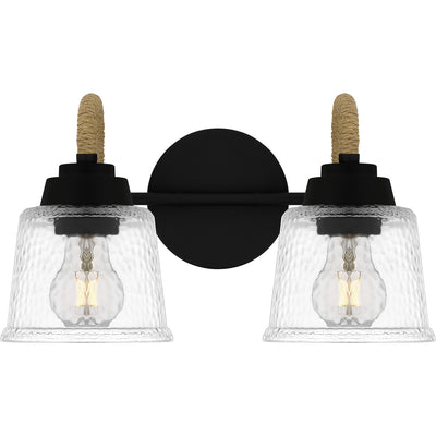 Quoizel - SEB8614MBK - Two Light Bath - Seabreeze - Matte Black