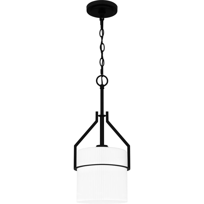 Quoizel - SEY1508MBK - One Light Mini Pendant - Seymour - Matte Black