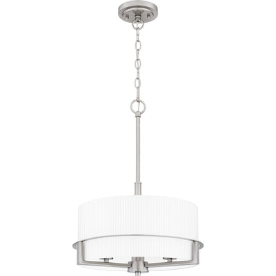 Quoizel - SEY2815BN - Three Light Pendant - Seymour - Brushed Nickel