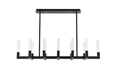 Elegant Lighting - 1030G54BK - LED Pendant - Noemi - Black