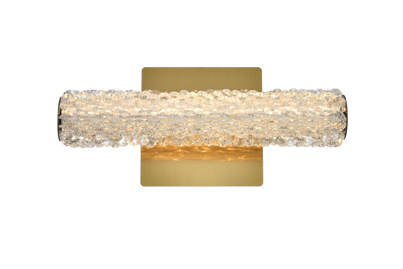 Elegant Lighting - 3800W12SG - LED Wall Sconce - Bowen - Satin Gold