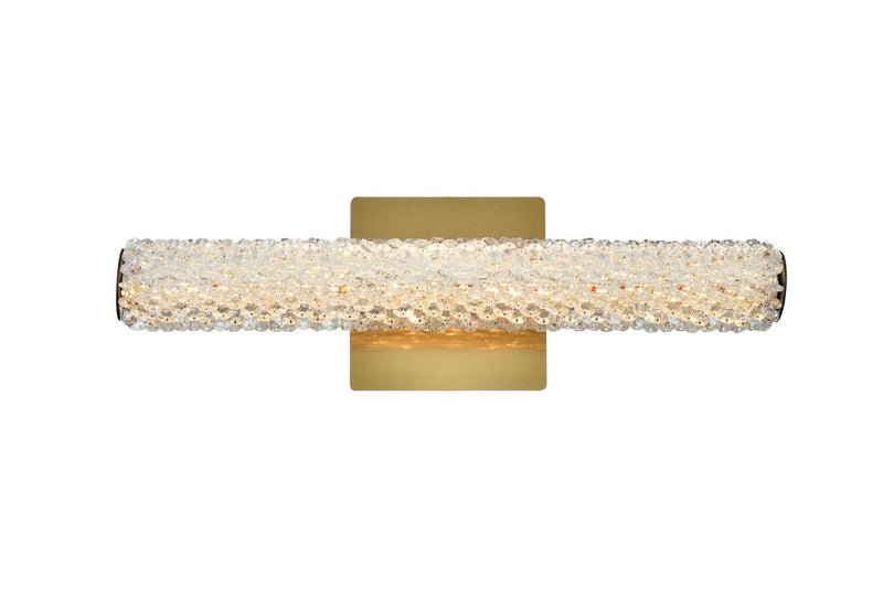 Elegant Lighting - 3800W18SG - LED Wall Sconce - Bowen - Satin Gold