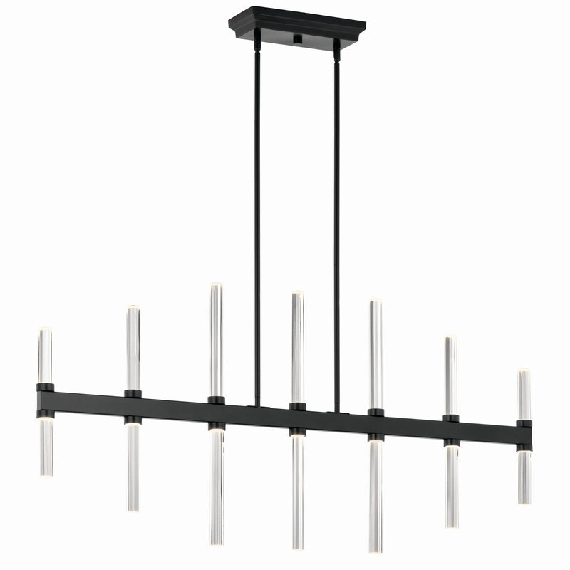 Kichler - 52670BK - LED Linear Chandelier - Sycara - Black