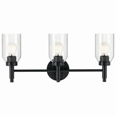 Kichler - 55185BK - Three Light Vanity - Madden - Black