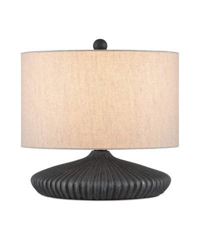 Currey and Company - 6000-0958 - One Light Table Lamp - Mythmaker Table Lamp - Black Granite/Satin Black