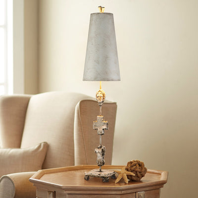 Lucas + McKearn - TA1162 - One Light Table Lamp - Fragment - Bone White