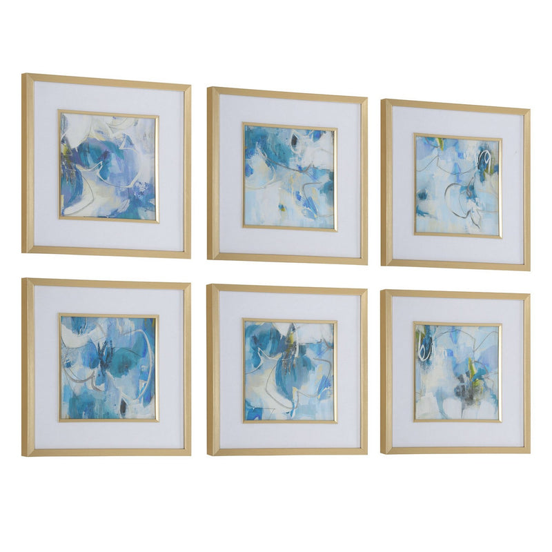Uttermost - 32354 - Wall Art - Fresh Start - Brushed Soft Gold