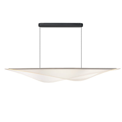 ET2 - E24718-144BK - LED Linear Pendant - Manta - Black