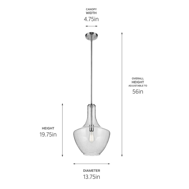 Everly Bell Pendant