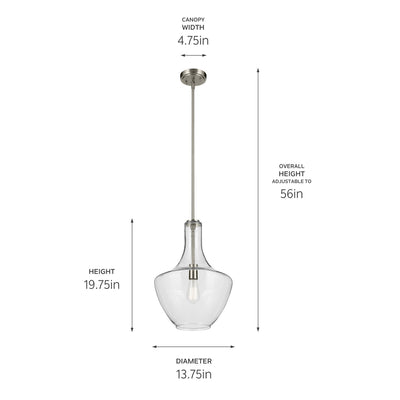 Everly Bell Pendant