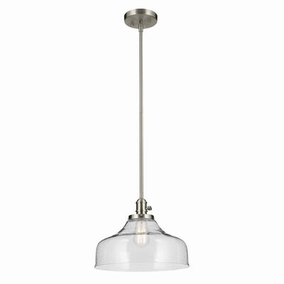 Kichler - 43906NI - One Light Pendant - Avery - Brushed Nickel