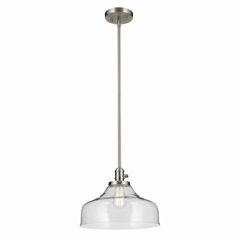 Kichler - 43906NI - One Light Pendant - Avery - Brushed Nickel