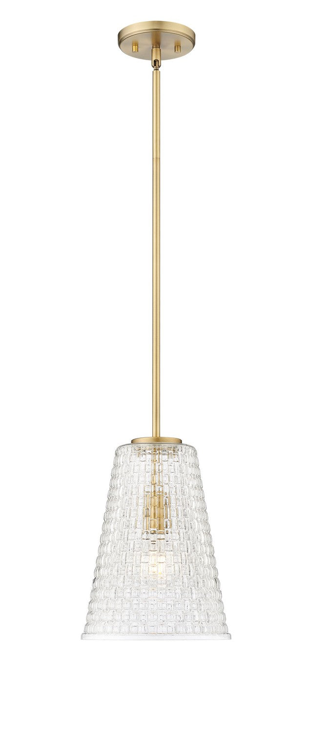 Millennium - 20703-VB - One Light Pendant - Saben - Vintage Brass