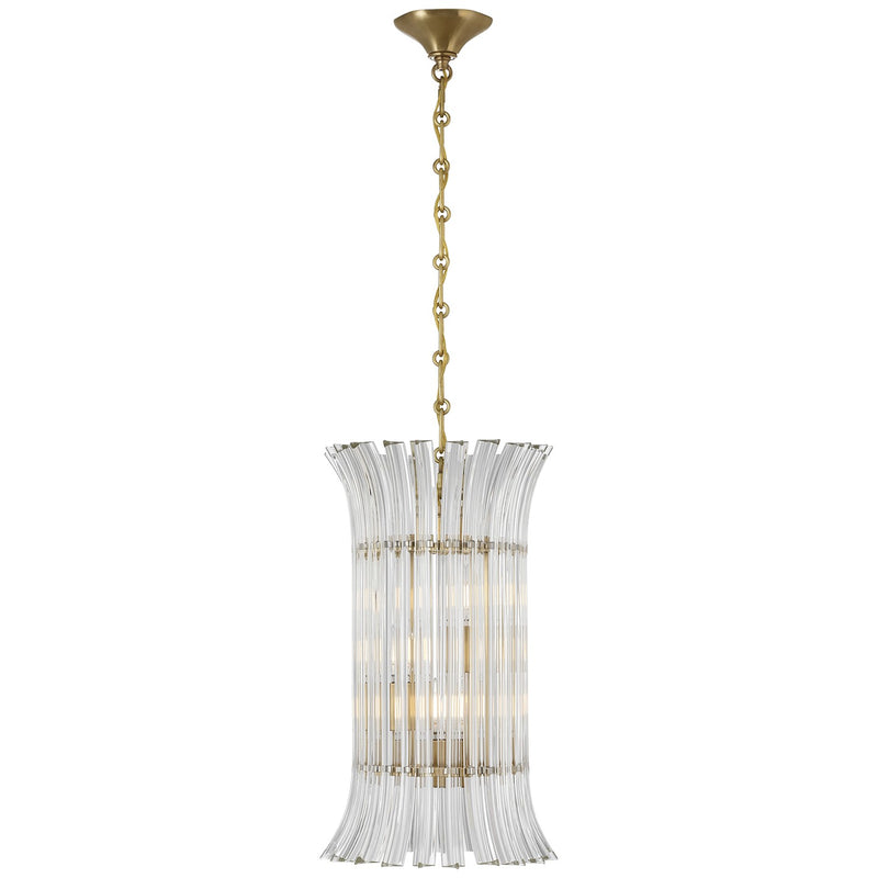 Visual Comfort Signature - ARN 5074HAB-CG - LED Pendant - Rhine - Hand-Rubbed Antique Brass