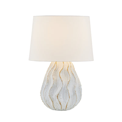 Mitzi - HL1032201-AGB/CSS - One Light Table Lamp - Karla - Aged Brass/Ceramic Sea Salt
