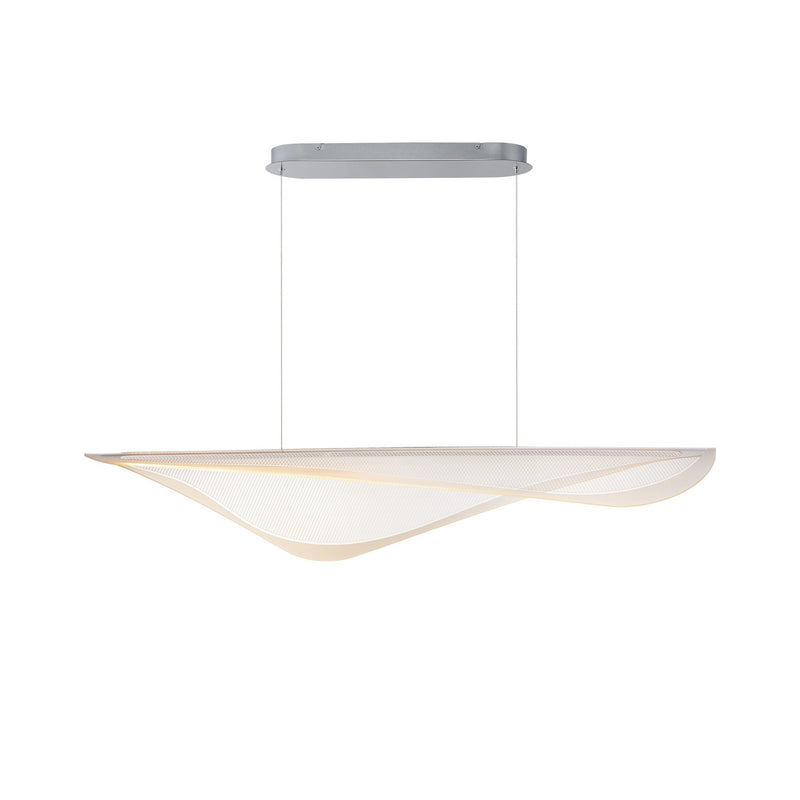 ET2 - E24714-144PC - LED Linear Pendant - Manta - Polished Chrome