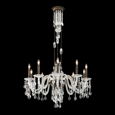 Schonbek - S93510-76R - Ten Light Chandelier - Rainier - Heirloom Bronze