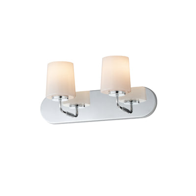 Maxim - 12892WTPC - Two Light Bath Vanity - Durham - Polished Chrome