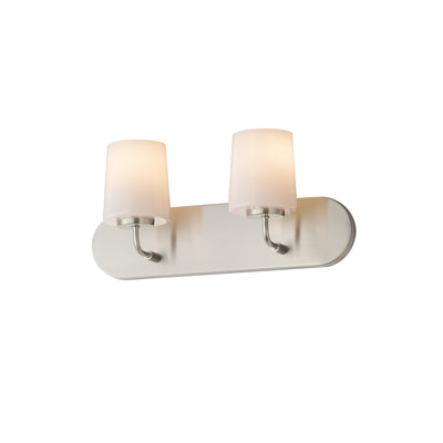 Maxim - 12892WTSN - Two Light Bath Vanity - Durham - Satin Nickel
