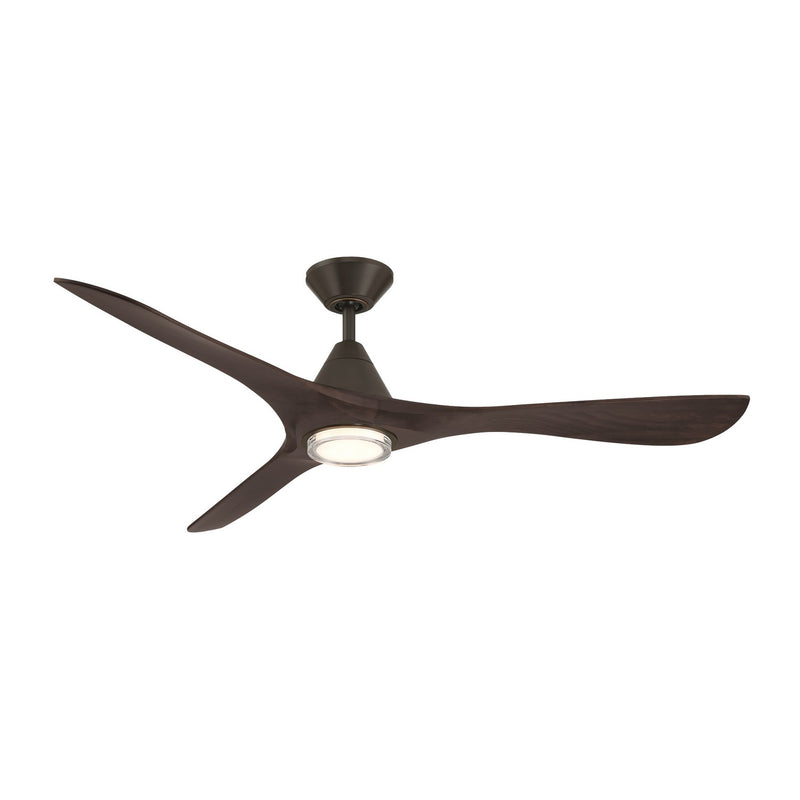 Modern Forms Fans - FR-D2504-60L-BZ/DW - 60"Ceiling Fan - Carve - Bronze/Dark Walnut