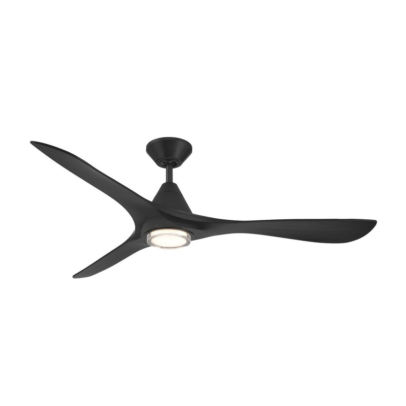 Modern Forms Fans - FR-D2504-60L-MB - 60"Ceiling Fan - Carve - Matte Black