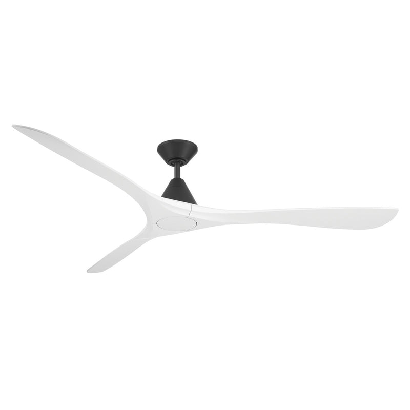 Modern Forms Fans - FR-D2504-72-MB/MW - 72"Ceiling Fan - Carve - Matte Black/Matte White