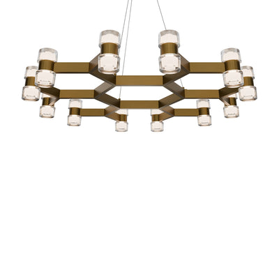 Modern Forms - PD-4536-AB - LED Pendant - Dashe - Aged Brass