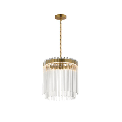 Maxim - 38421CLNAB - LED Pendant - Jolie - Natural Aged Brass