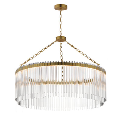 Maxim - 38423CLNAB - LED Pendant - Jolie - Natural Aged Brass