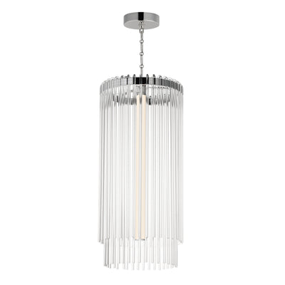 Maxim - 38426CLPN - LED Foyer Pendant - Jolie - Polished Nickel