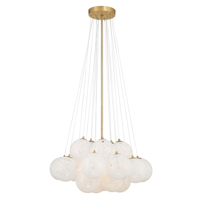 Minka-Lavery - 2635-732 - Five Light Pendant - Langford - Legacy Brass