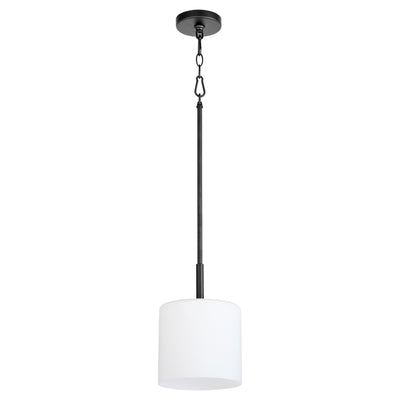 Quorum - 3307-59 - One Light Pendant - Rutherford - Matte Black