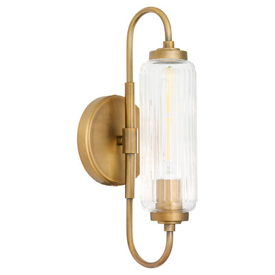 Quorum - 5015-1-47 - One Light Wall Mount - Whitmire - Brushed Brass