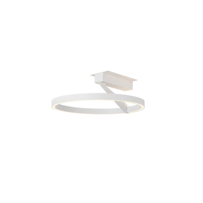Kuzco Lighting - SF27716-WH-3WCCT-UNV - LED Semi-Flush Mount - Roda - White