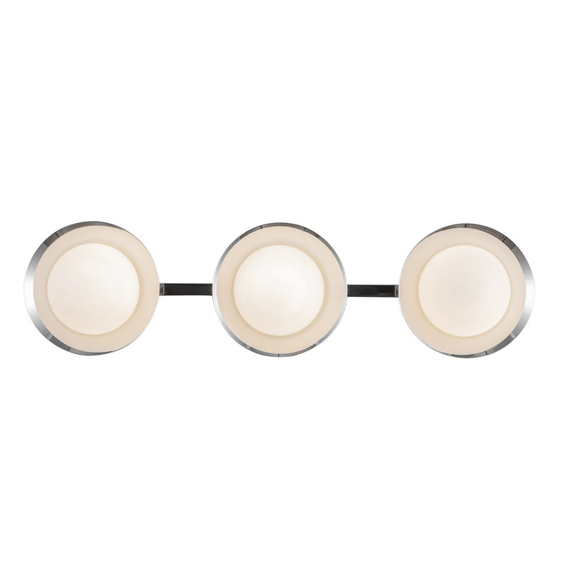 Kuzco Lighting - VL77923-CH/OP - LED Vanity - Cleo - Chrome/Opal Glass