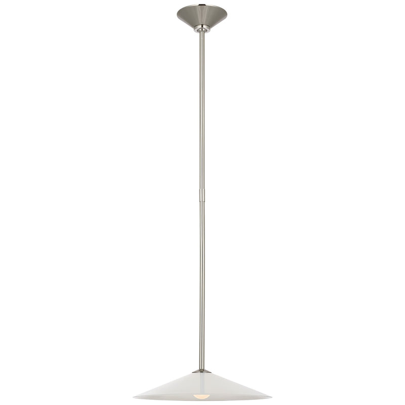 Visual Comfort Signature - AL 5030PN-WG - LED Pendant - Ponce - Polished Nickel