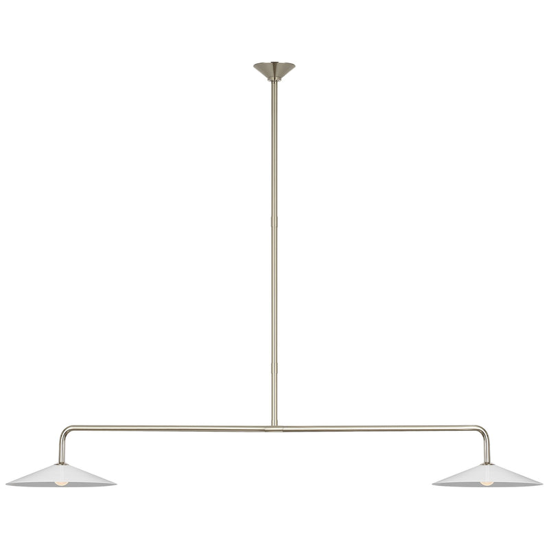 Visual Comfort Signature - AL 5035PN-WG - LED Pendant - Ponce - Polished Nickel