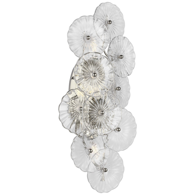 Visual Comfort Signature - JN 2035PN-CG - LED Wall Sconce - Gianna - Polished Nickel