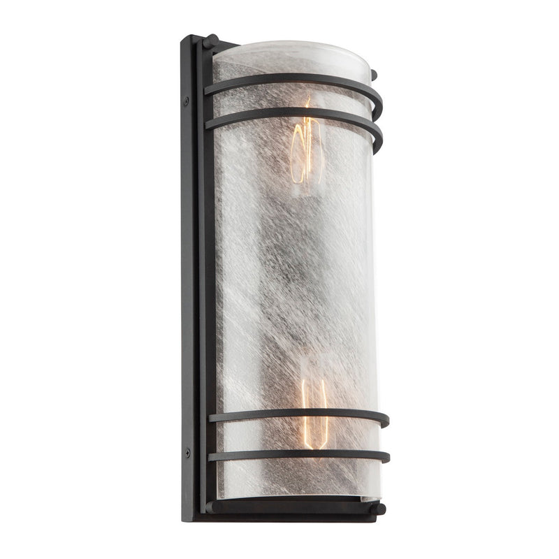 Artcraft - AC8730BK - Two Light Outdoor Wall Sconce - Keswick - Black