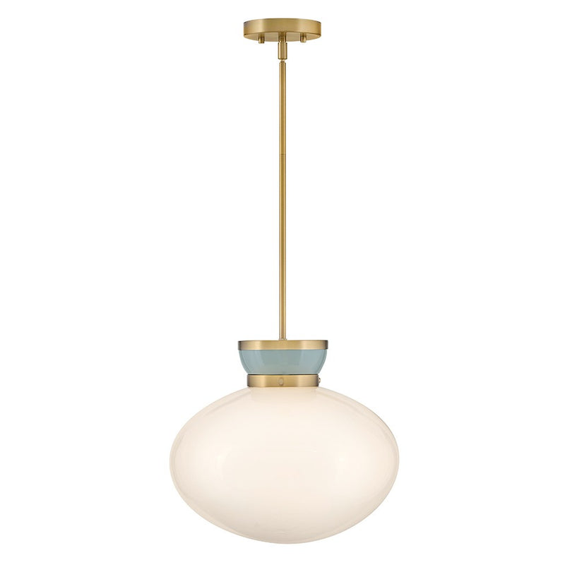 Lark - 83604LCB-SF - LED Pendant - Lucy - Lacquered Brass