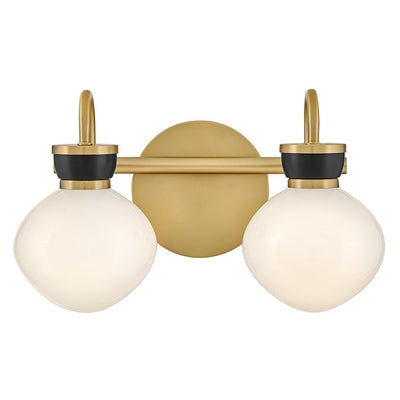 Lark - 85592LCB-BK - LED Bath - Lucy - Lacquered Brass