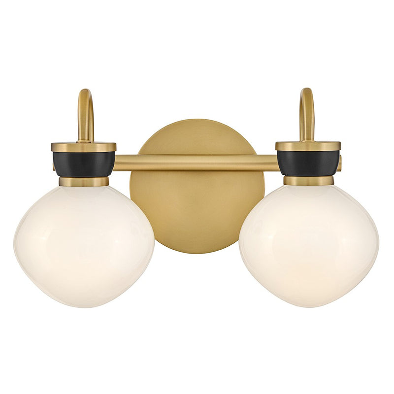 Lark - 85592LCB-BK - LED Bath - Lucy - Lacquered Brass