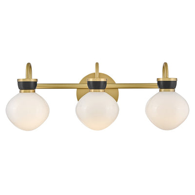 Lark - 85593LCB-BK - LED Bath - Lucy - Lacquered Brass