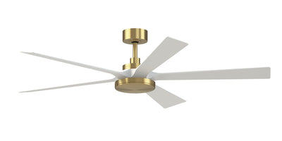 Fanimation - FPD8564BS - 64"Ceiling Fan - TorchAire 64 - Brushed Satin Brass